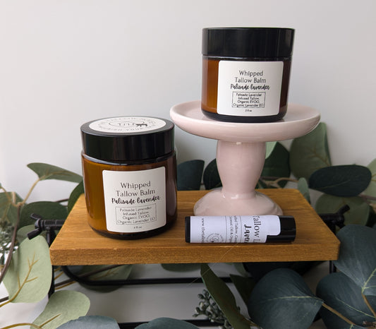 Palisade Lavender Infused Whipped Tallow Balm:  Relax & Soothe Your Skin