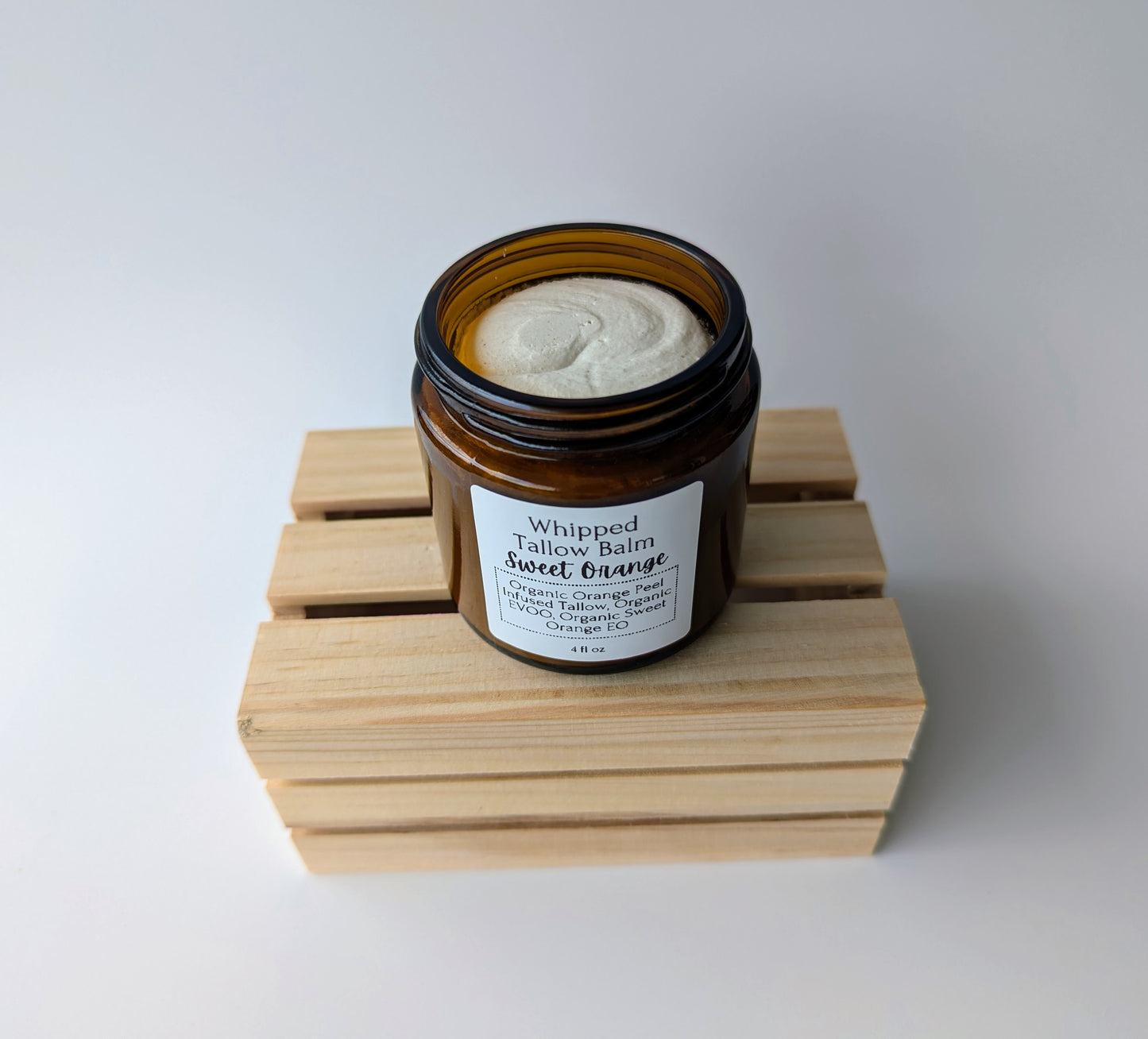 Sweet Orange Infused Whipped Tallow Balm: A Seasonal Burst of Sweet Citrus