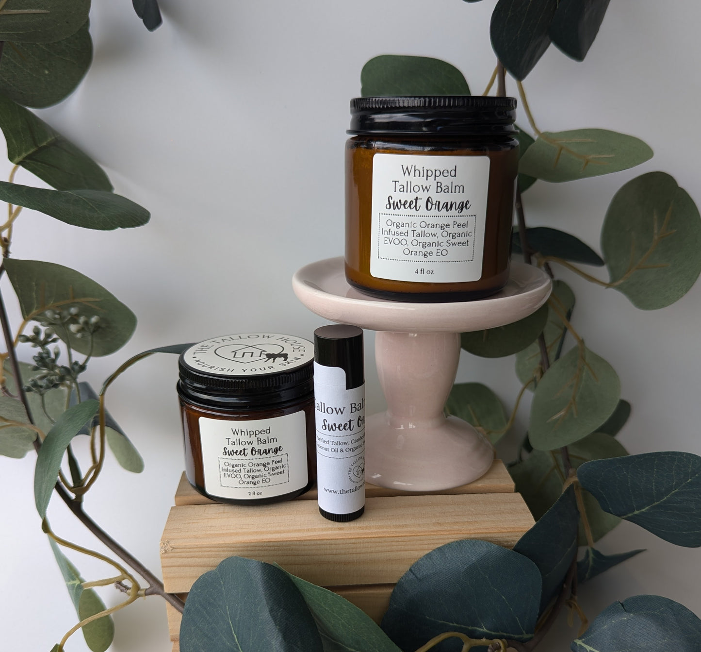 Sweet Orange Infused Whipped Tallow Balm: A Seasonal Burst of Sweet Citrus