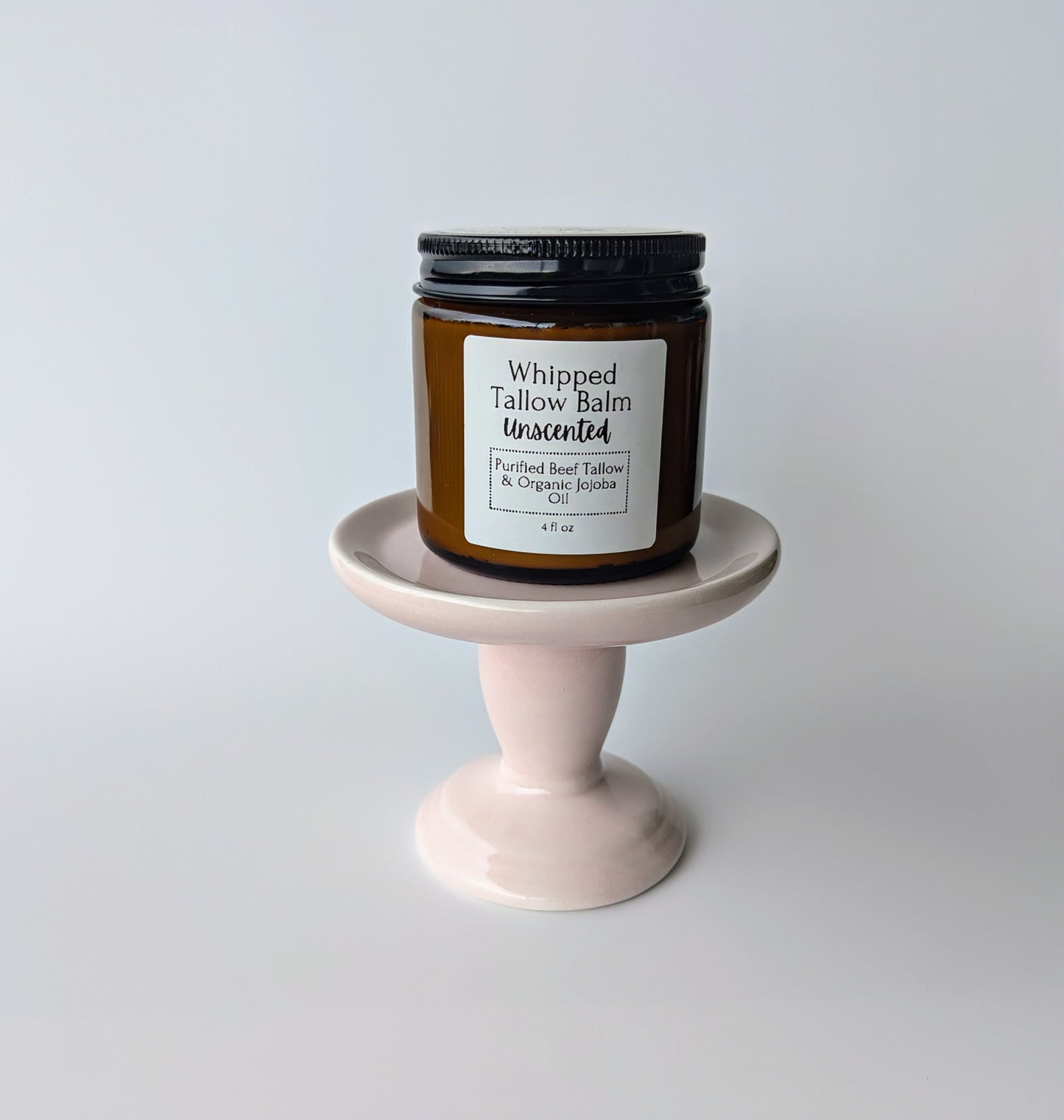 Unscented Whipped Tallow Balm Pure, Simple Moisture for the Whole Family