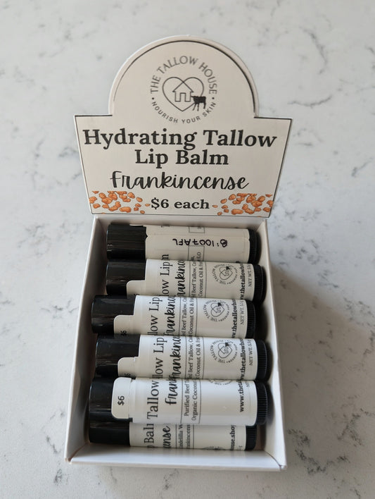 Frankincense Hydrating Tallow Lip Balm